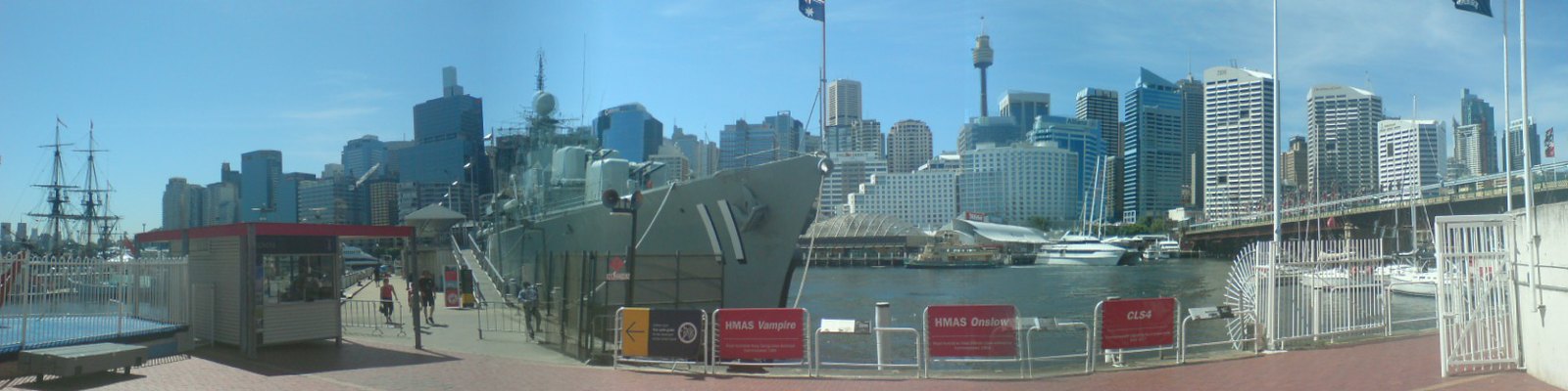 Sydney panorama from Darling Harbour
