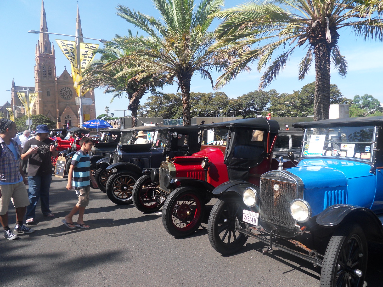 Australia Day classic car rally