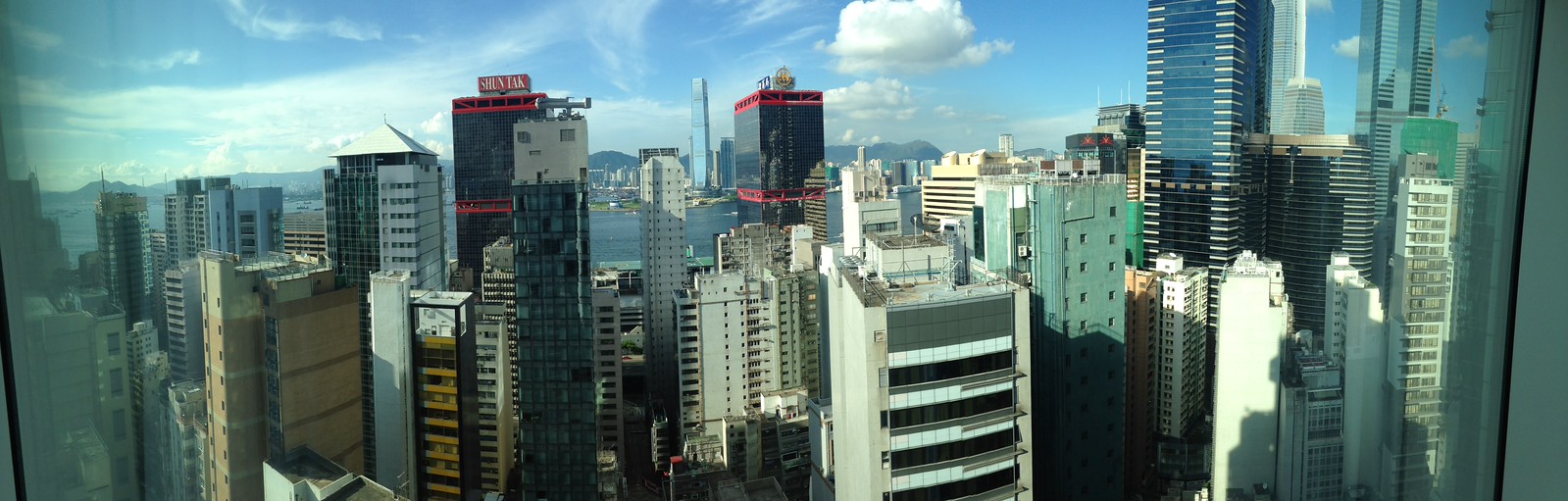 The view from the 32nd floor