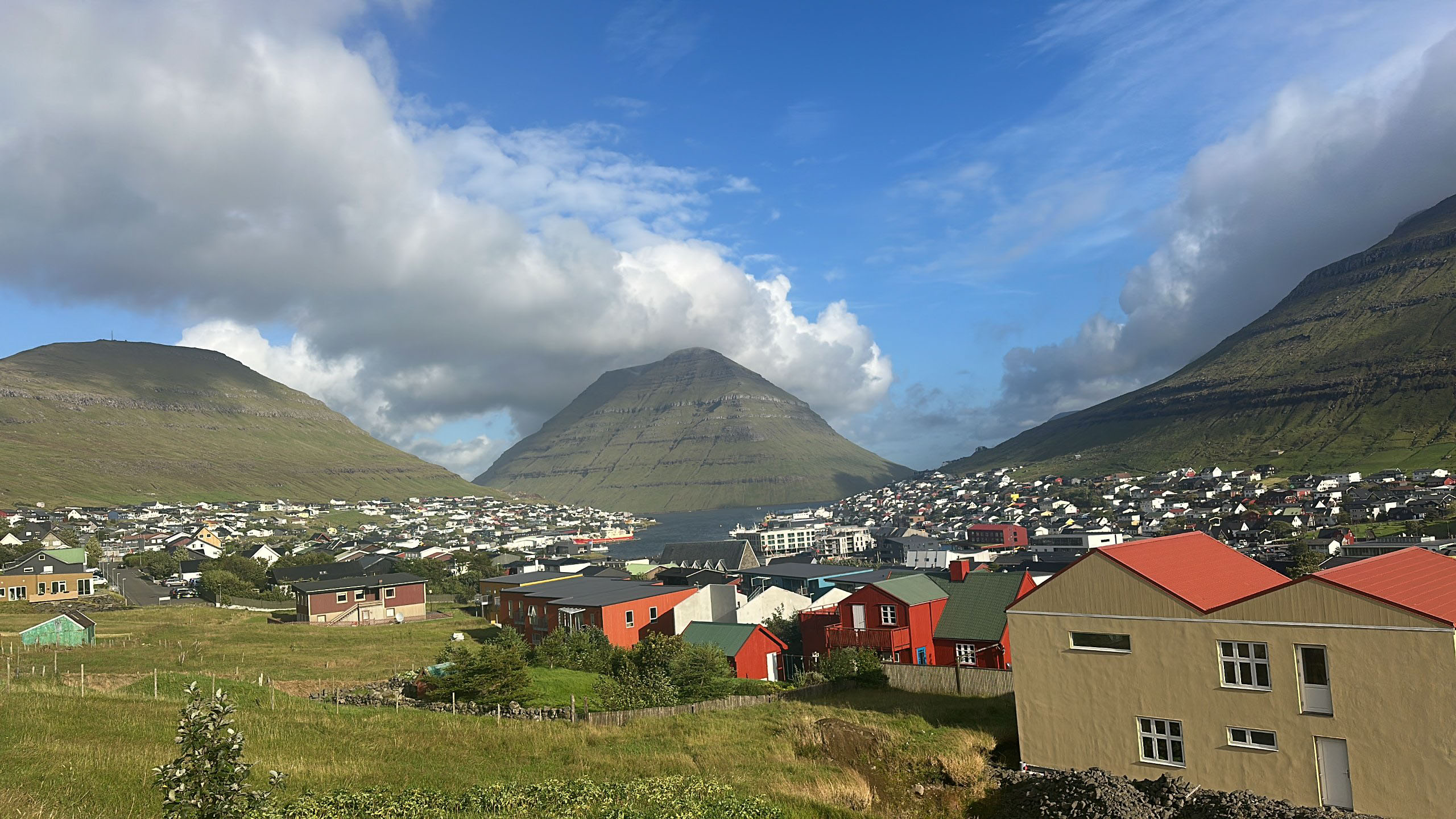 I walked from where this pic was taken to the top of that peak on the left. Well, almost the top.