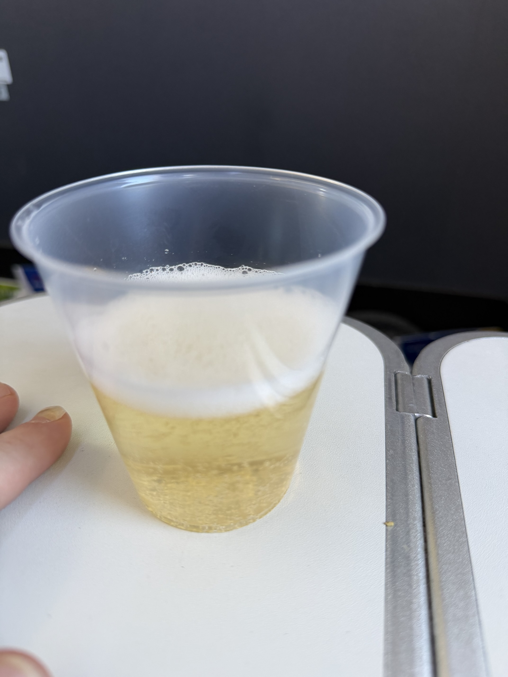 champers in plastic!
